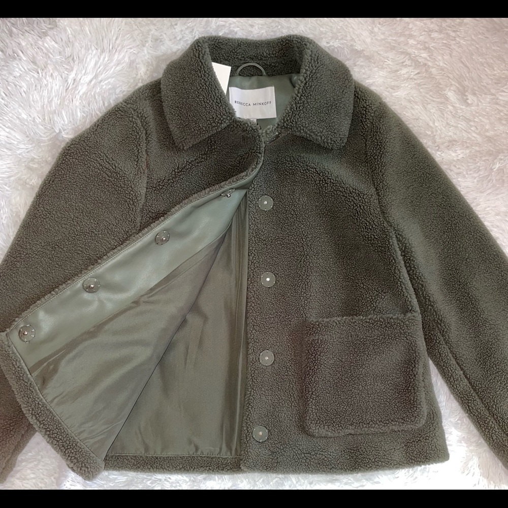 ✨NWT✨Rebecca Minkoff Teddy Coat